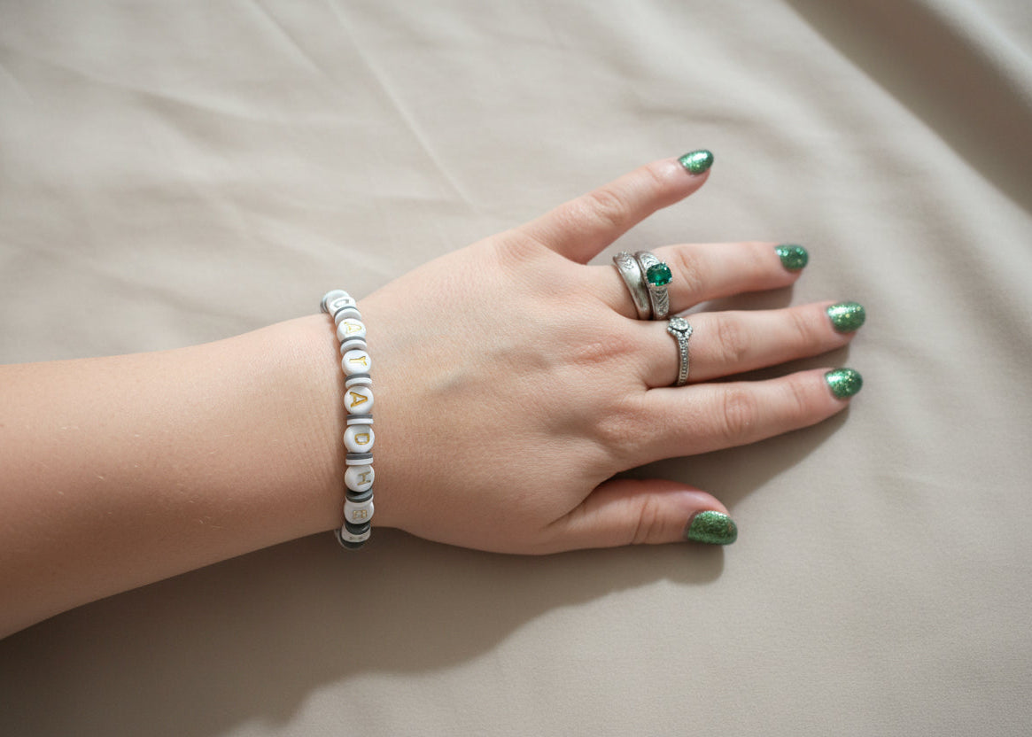 ✨ 1 Peter 5:7 Bracelet | Cast All Your Anxiety on Him Christian Bracelet | Faith Over Fear Jewelry