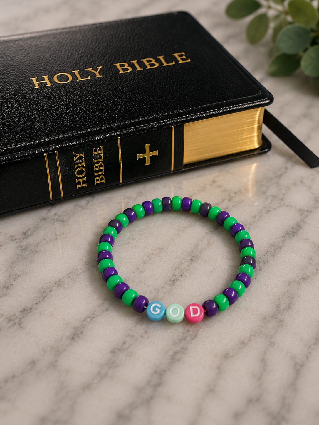 ✨ 1 John 4:15 Bracelet | Jesus Is the Son of God Christian Bracelet | Faith Declaration Jewelry