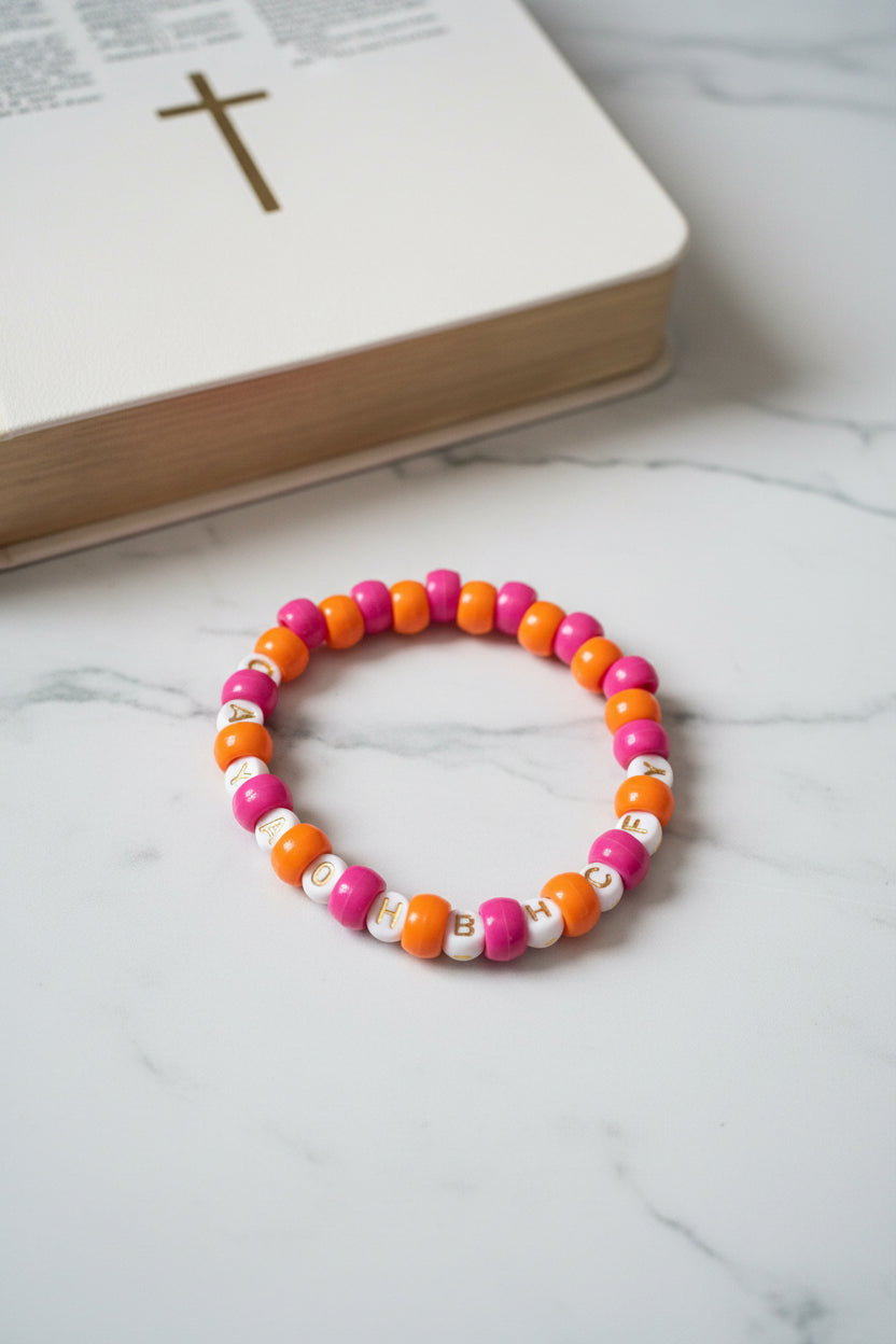 ✨ 1 Peter 5:7 Bracelet | Cast All Your Anxiety on Him Christian Bracelet | Faith Over Fear Jewelry