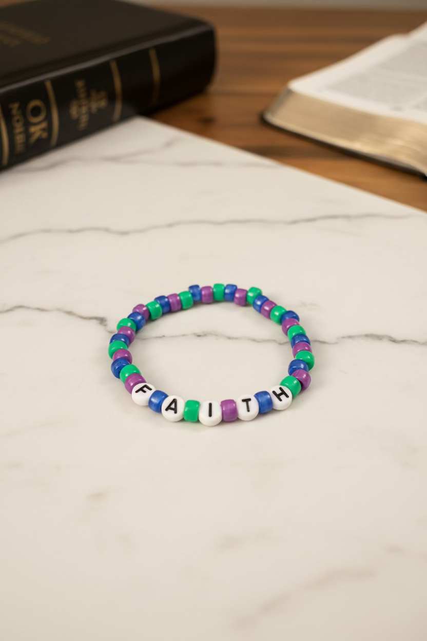 ✨ Matthew 17:20 Bracelet | Faith Can Move Mountains Christian Bracelet | Mustard Seed Faith Jewelry