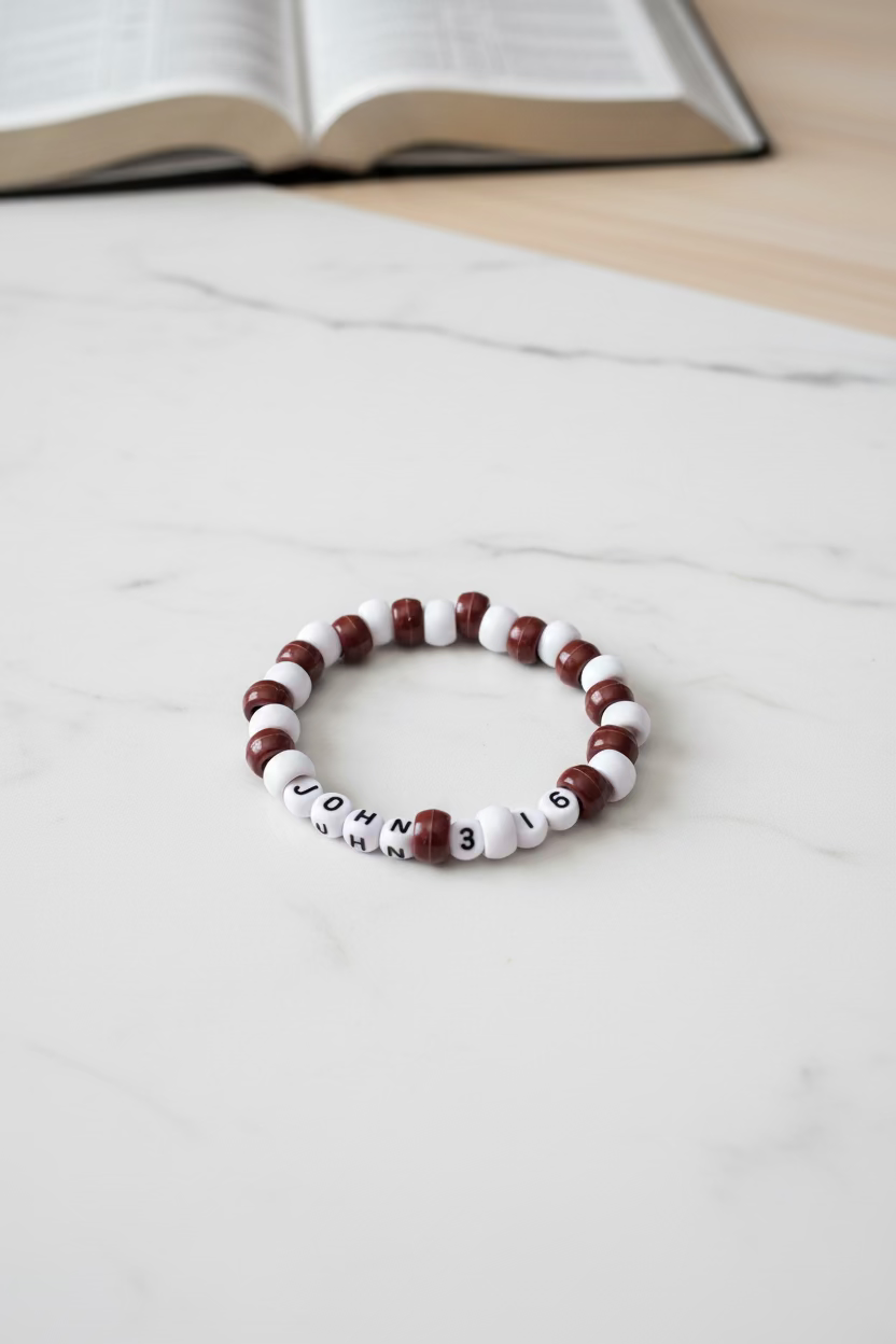 ✨ John 3:16 Bracelet | For God So Loved the World Christian Bracelet | Greatest Love Jewelry