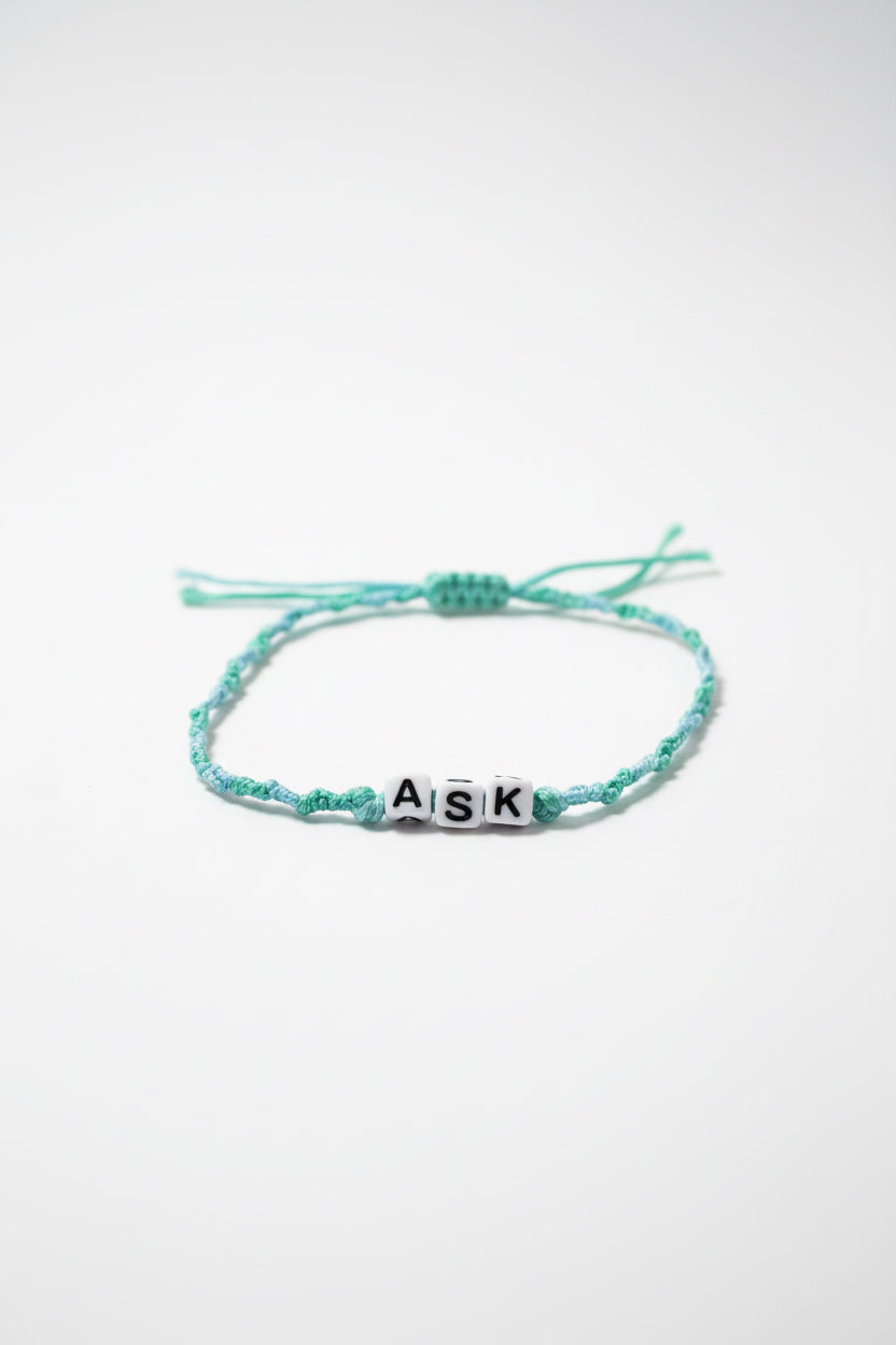 ✨ Matthew 7:7 Bracelet | Ask Seek Knock Scripture Bracelet | Christian Encouragement Jewelry