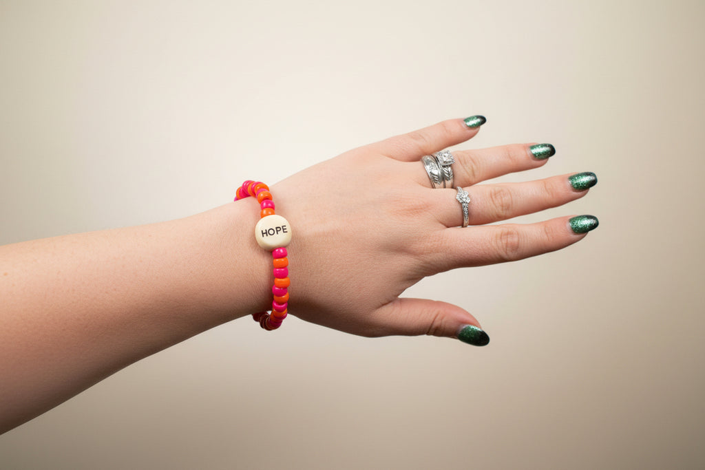 ✨ Faith Hope Love & Blessed Bracelet | Christian Inspirational Jewelry | Everyday Faith Reminder