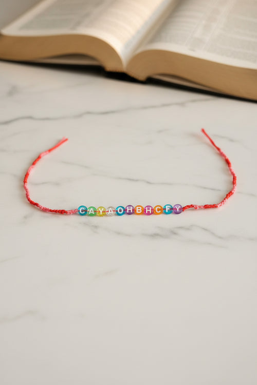 ✨ 1 Peter 5:7 Bracelet | Cast All Your Anxiety on Him Christian Bracelet | Faith Over Fear Jewelry